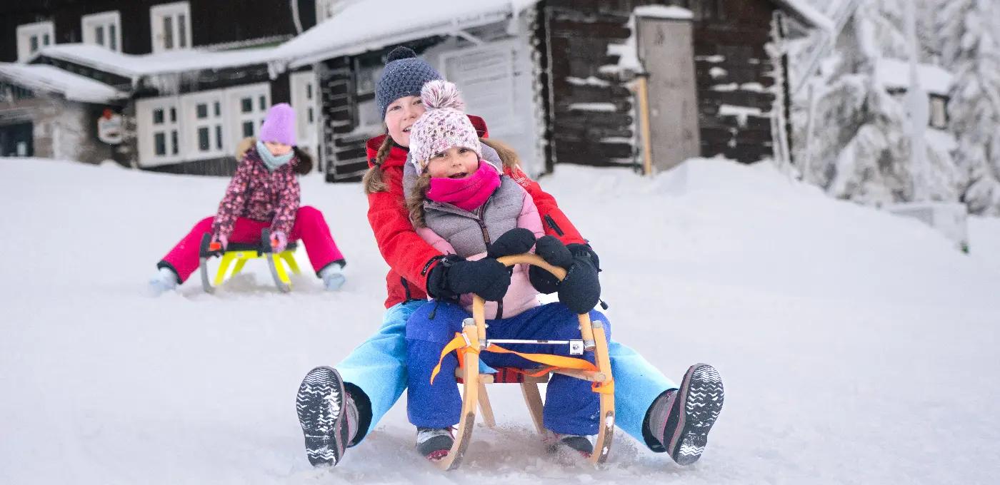 Výlety po&nbsp;sněhu