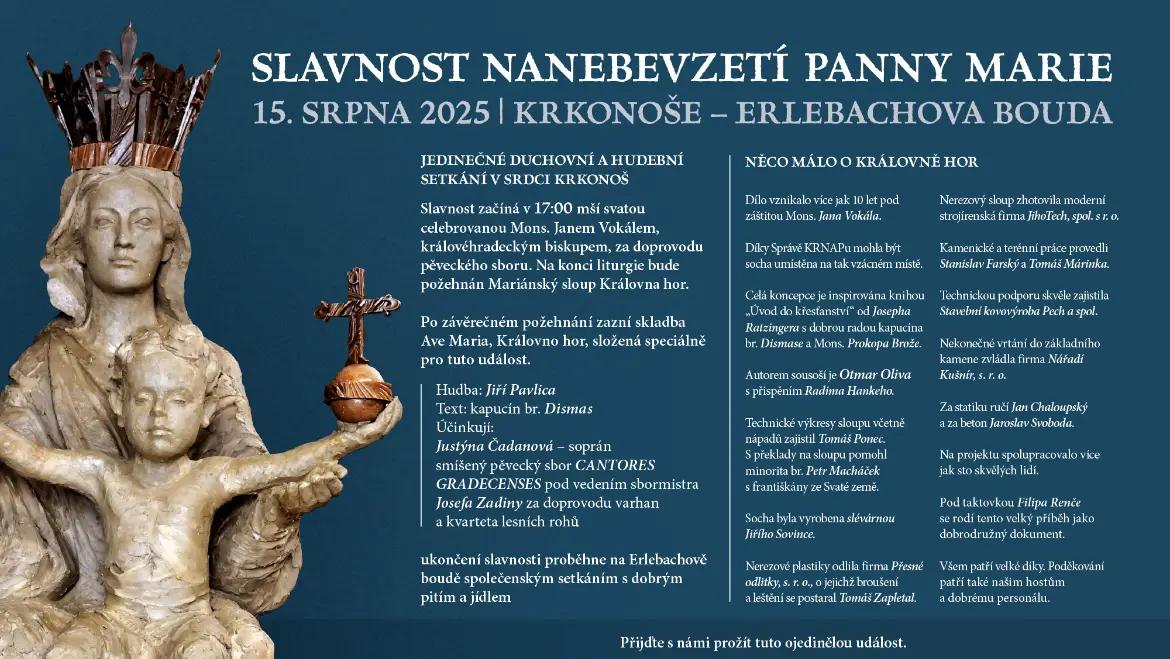 Slavnost nanebevzetí panny Marie