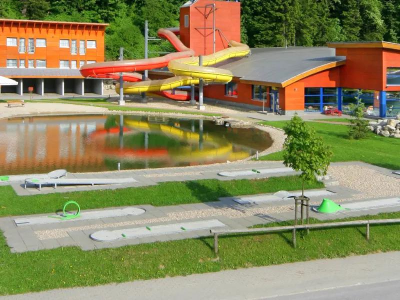 Minigolf ve Špindlerově Mlýně