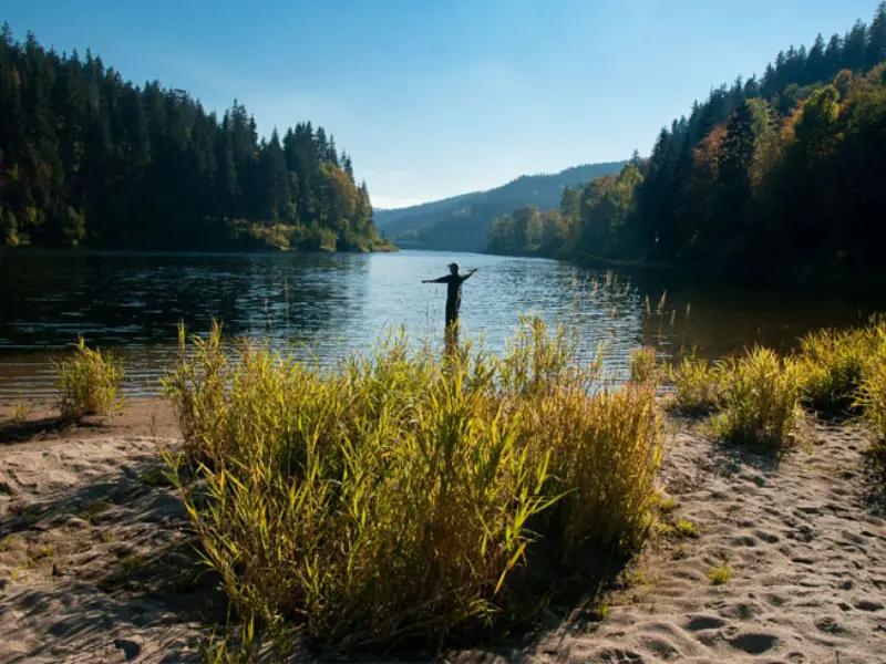 Rybaření na Labské přehradě