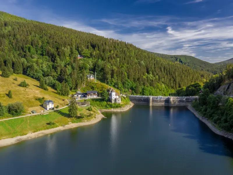 A short trip to the Labská přehrada (dam)