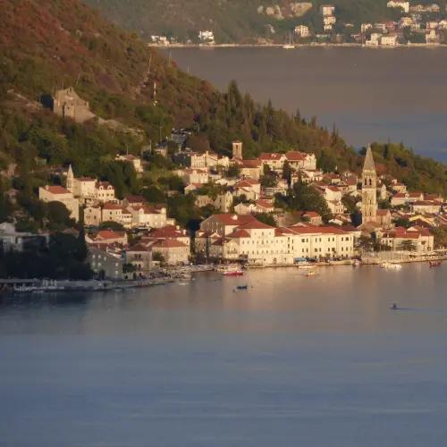 Podél moře v Černé Hoře