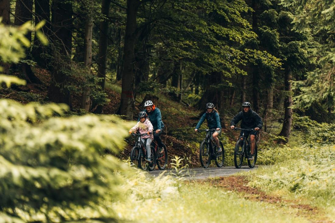Cycling in Špindlerův Mlýn
