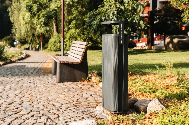 benches and baskets